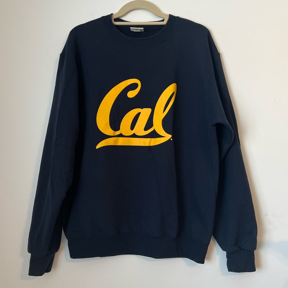 Champion UC Berkeley Cal logo crew neck sweatshirt | size M